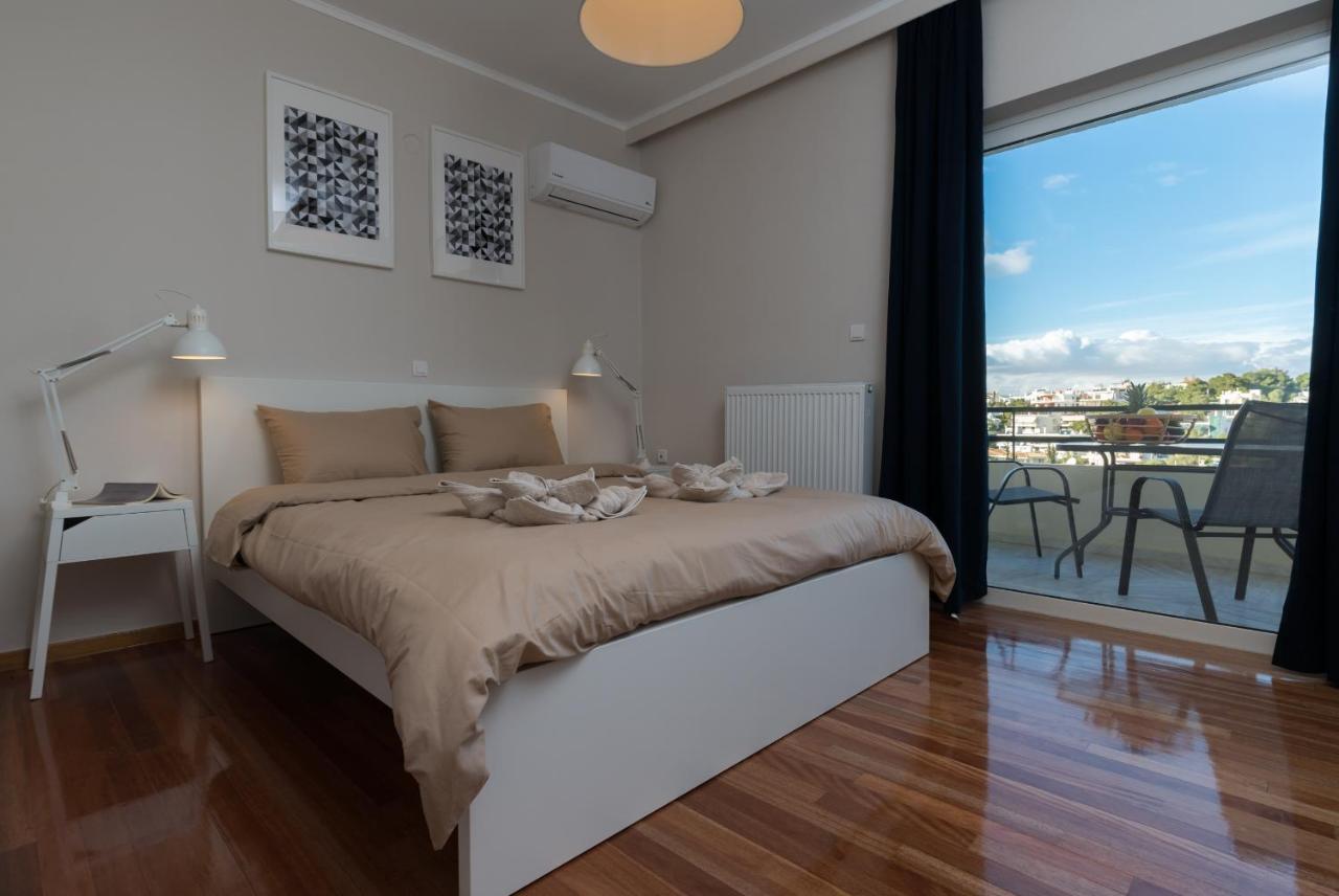 Apartment For 4 Ppl With Great View In Афины Экстерьер фото