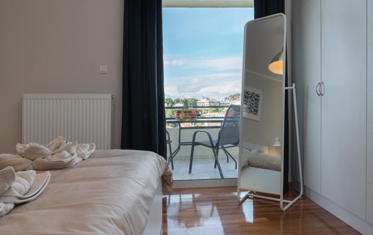 Apartment For 4 Ppl With Great View In Афины Экстерьер фото